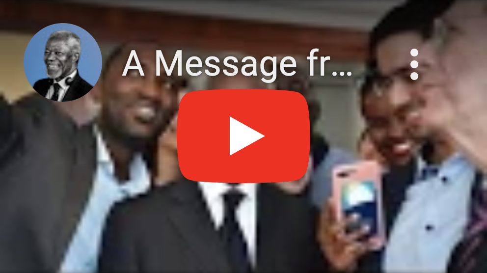 A Message from Alan Doss, President of the Kofi Annan Foundation